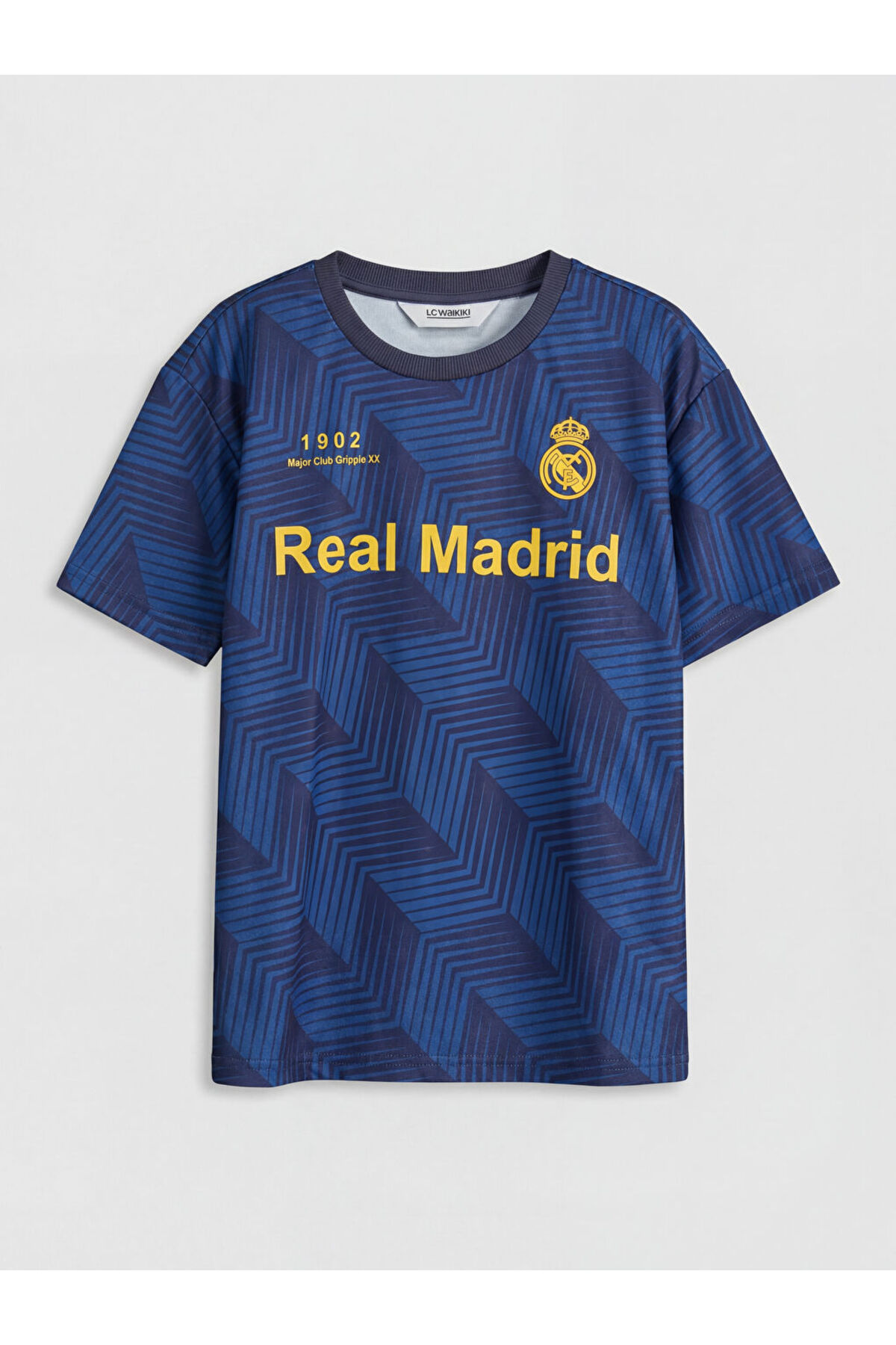 LC Waikiki Navy Blue Real Madrid Printed Boys' T-Shirt from Güli̇s Gi̇yi̇m