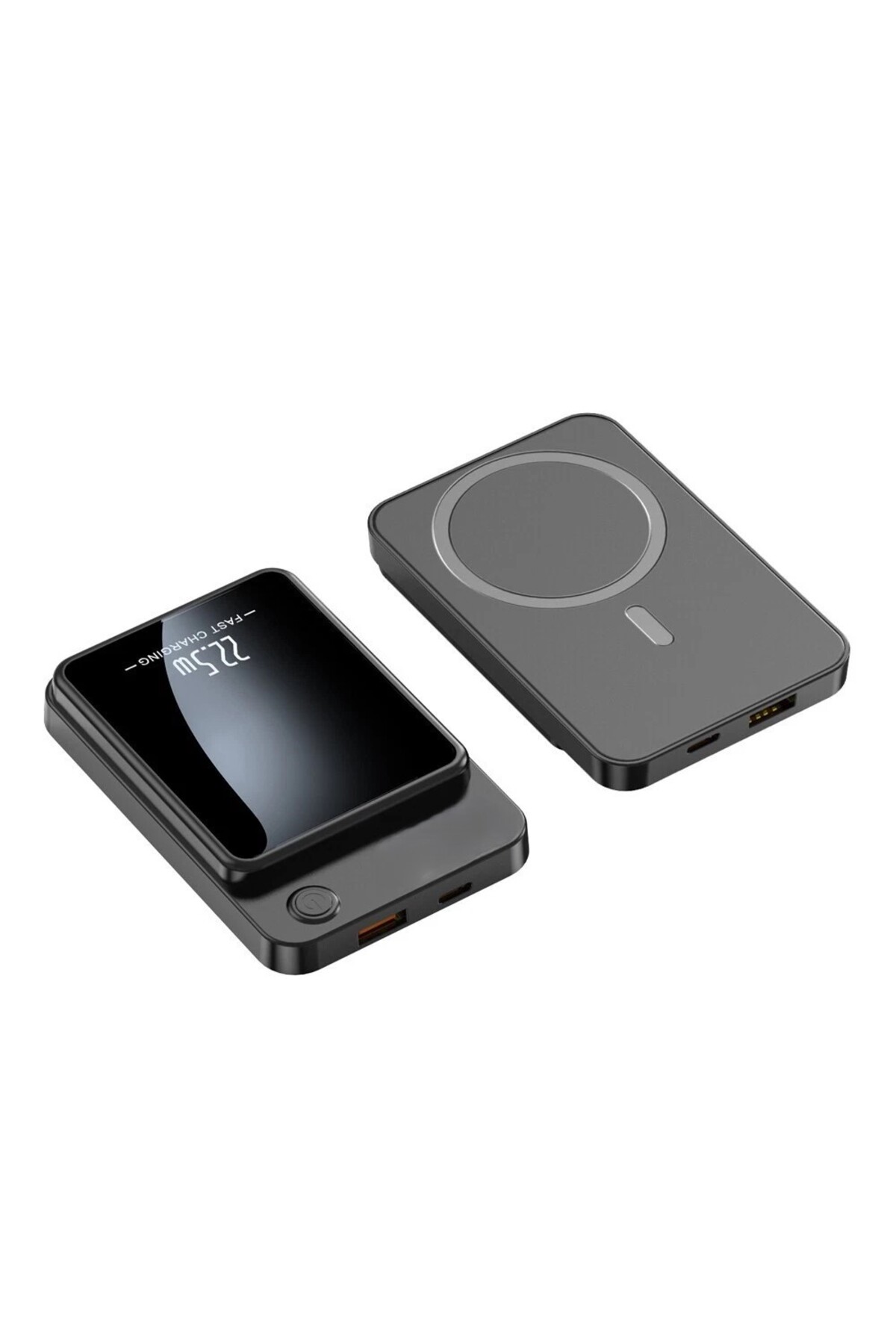 POWERBOX Външна батерия Magnetic Wireless 10000mAh – Бързо зареждане 22.5W, Ц...