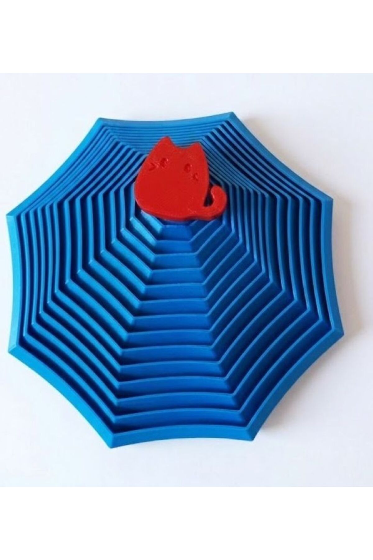 ARCANIUM Montessori Eğitici Geometrik Yıldız - KediFigürlü Akıl Ve Zeka Oyuncağı - Motor Becerisi- MAVİ fotoğrafı 2 (önizleme)