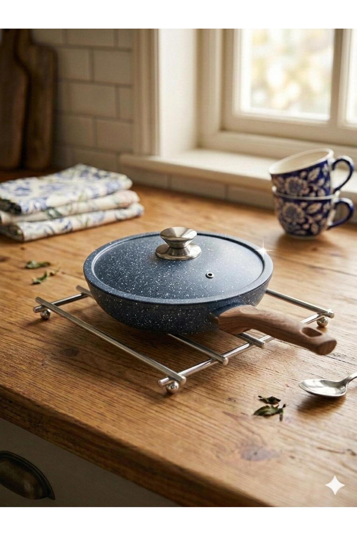 Feronyahome & Garden Paslanmaz Çelik Metal Nihale – Isıya