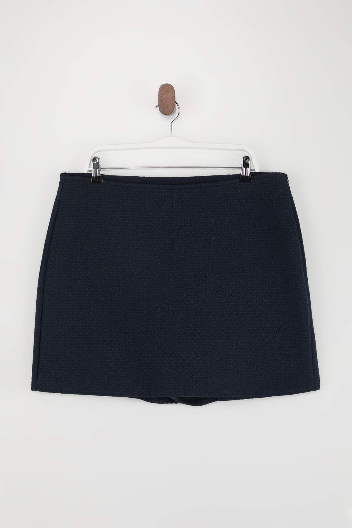 Trendyolmilla  Lacivert Mini Şort Etek Şort & Bermuda TBBSS26AP00041 - Görsel 4