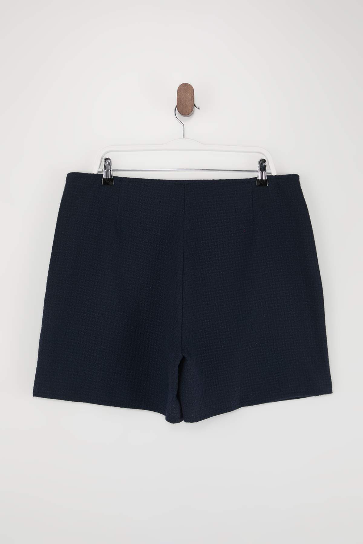 Trendyolmilla  Lacivert Mini Şort Etek Şort & Bermuda TBBSS26AP00041 - Görsel 6