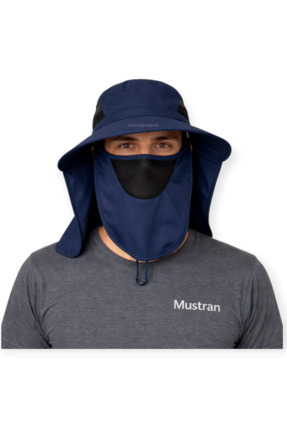 Mustran UV Korumalı Sök Tak Maskeli Enseli Şapka Sinek Koruyucu Tarla Balıkçı...