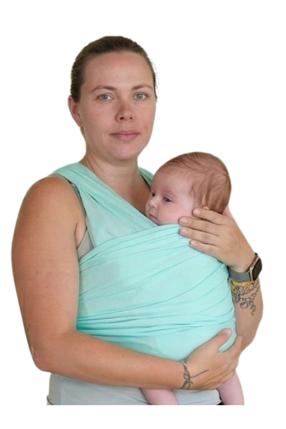 EGGBABY Esnek Wrap Sling Ergonomik Bebek Sling Yenidoğandan İtibaren Bebek Taşıma Şalı fotoğrafı 6 (önizleme)