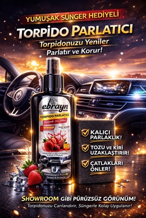 Ebrayn TORPİDO PARLATICI SÜT SİLİKON ( SÜNGERLİ )