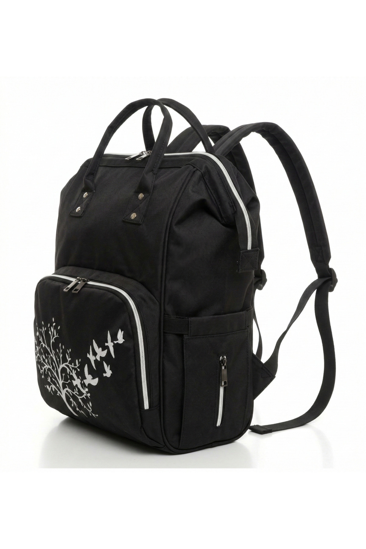 USF Anne Bebek Bakım Sırt Çantası Organizatör Fonksiyonel Termal Biberon Gözlü, Su Geçirmez Kumaş fotoğrafı 4 (önizleme)