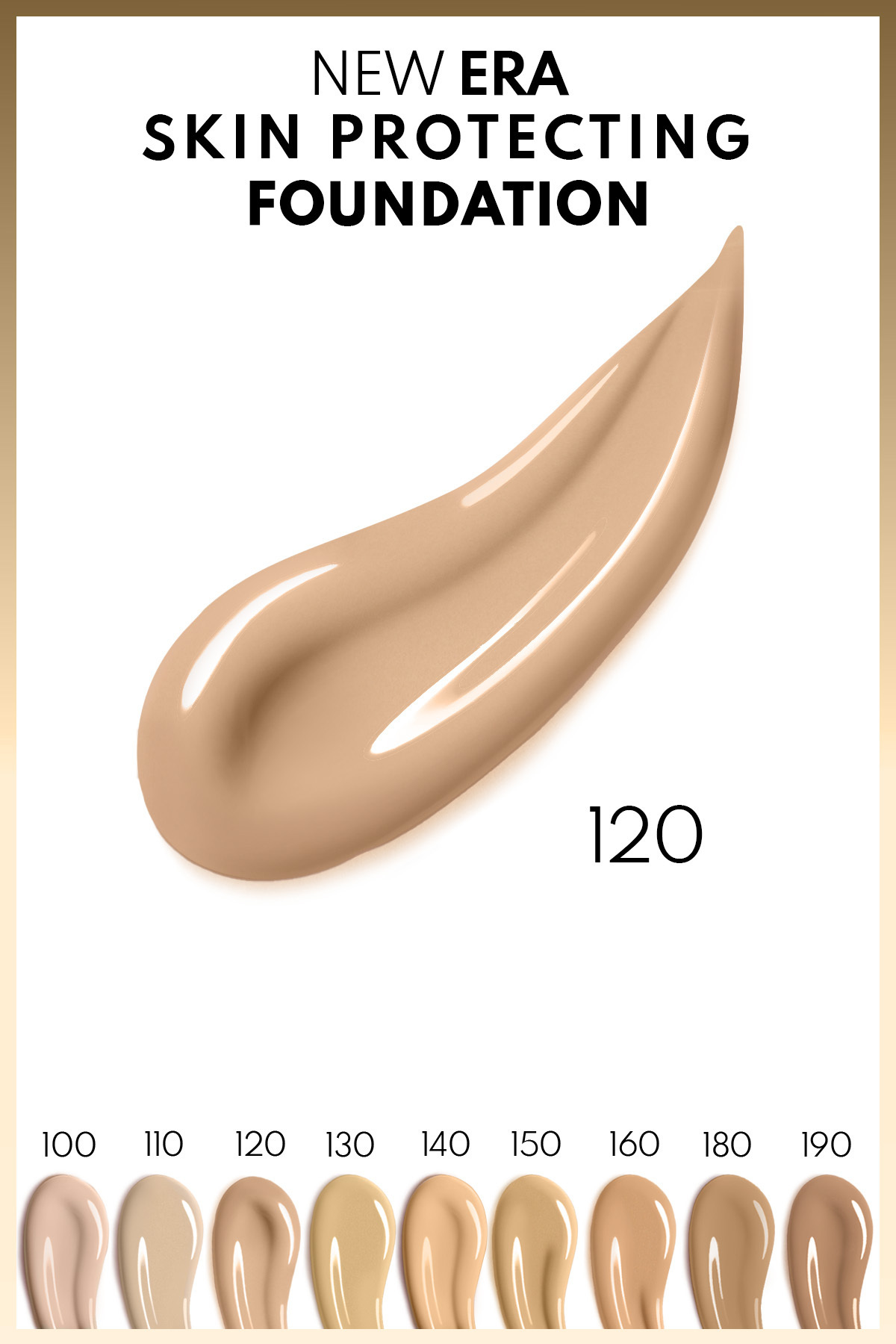 کرم پودر مرطوب کننده نیو ارا با SPF 50 و هیالورونیک اسید - بژ طبیعی 120 — بژ محافظت کننده FND — تصویر 4 از 6