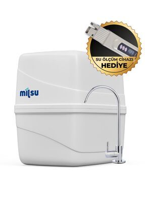 Mil Su Arıtma Cihazı 13 Aşamalı 80 GPD Membranlı Mineral Ve Detoks Filtreli Ç...