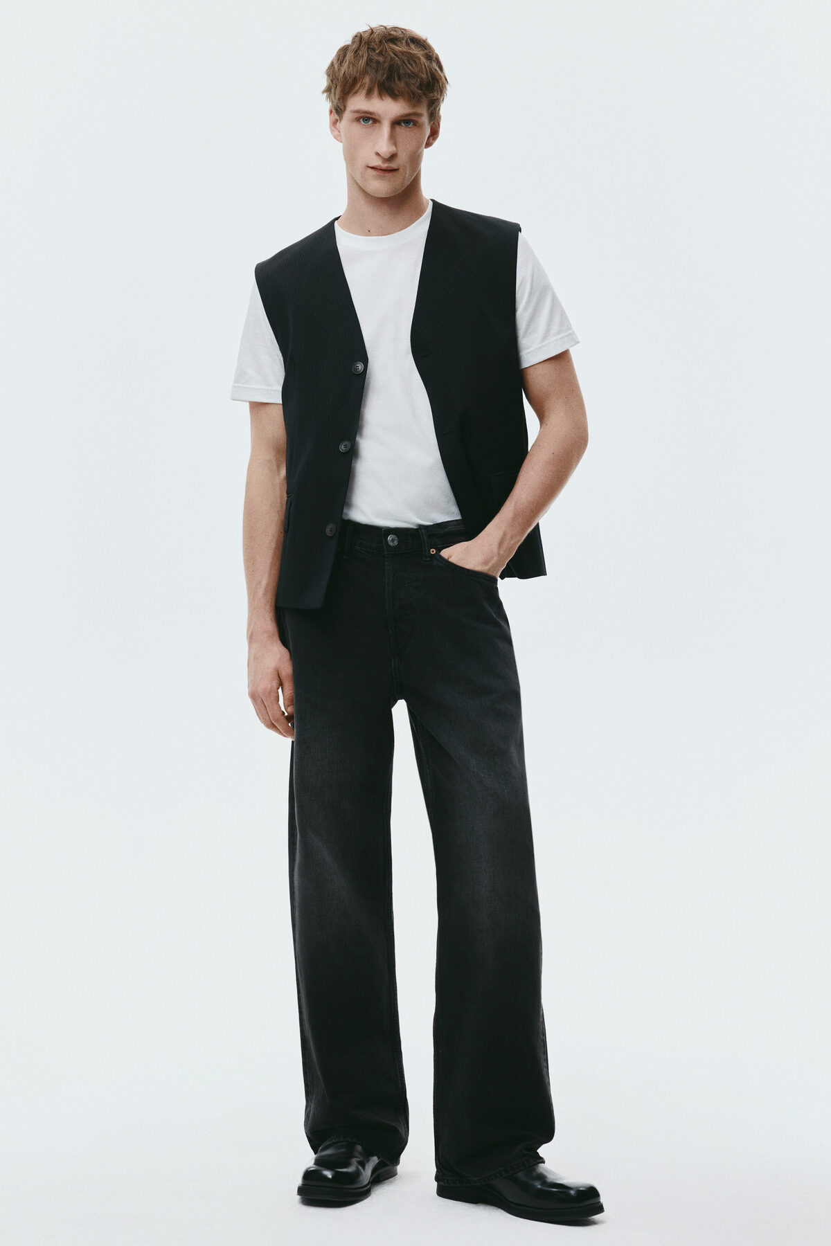 H&M  Loose Straight Jeans