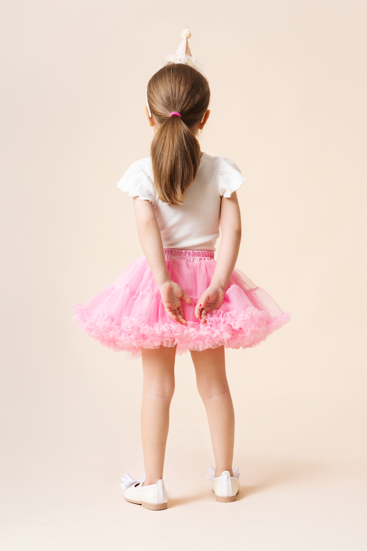 Banamio Rio Fiyonk Detaylı Astarlı Kabarık Karnaval Tütü Etek (ŞEKER PEMBE) fotoğrafı 4 (önizleme)