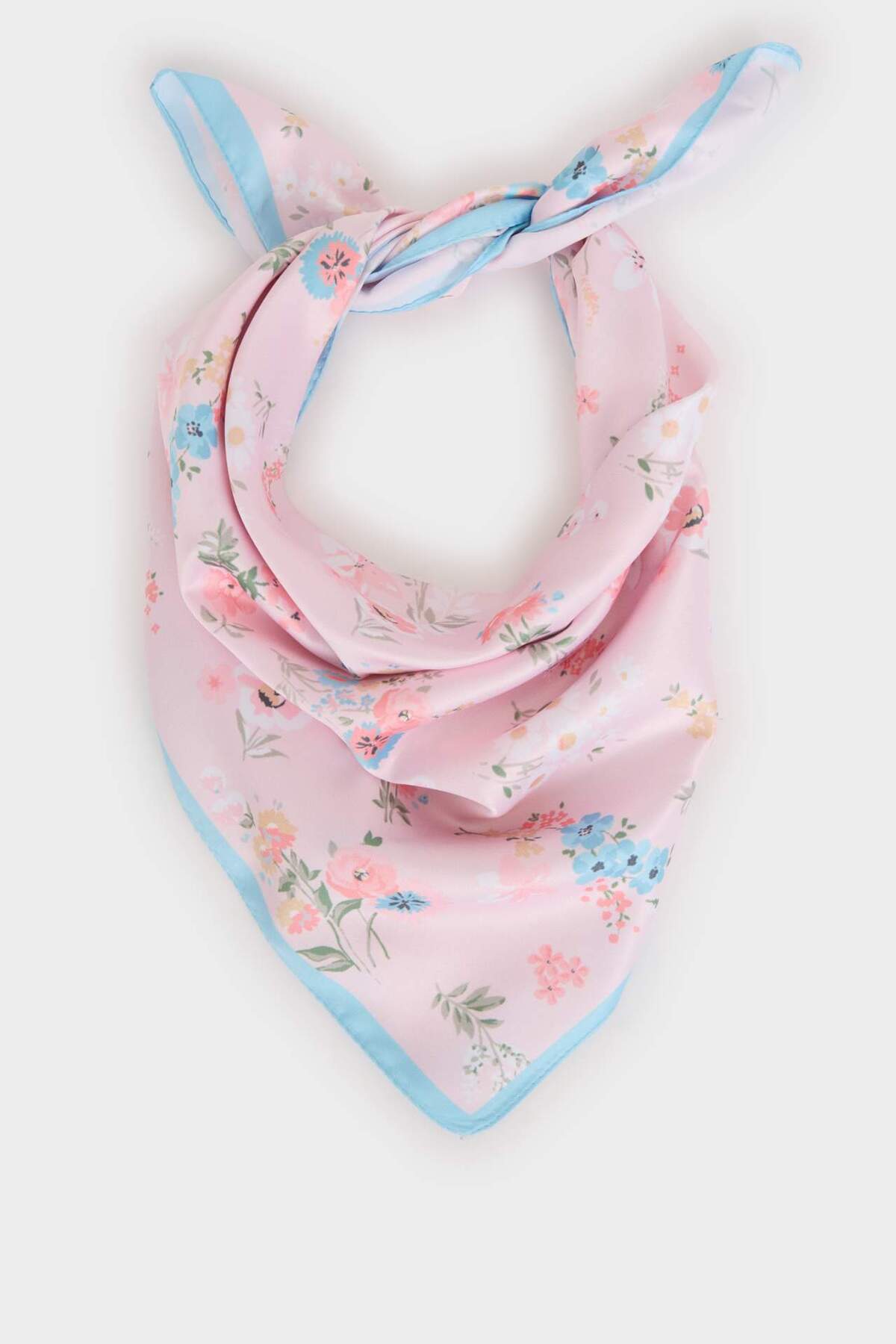 Women's Floral Woven Scarf A0843AX23SM