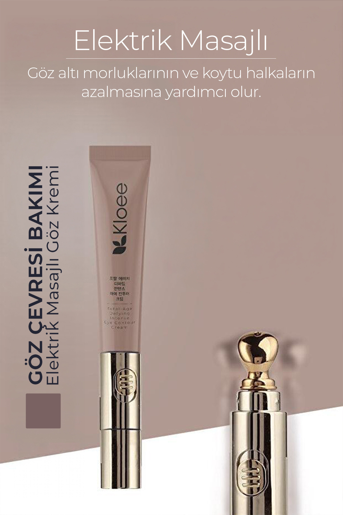 me more コントロールローション&ゲル Kloee Yaşlanma ve Kırışıklık Karşıtı Titreşimli Elektrik Masajlı