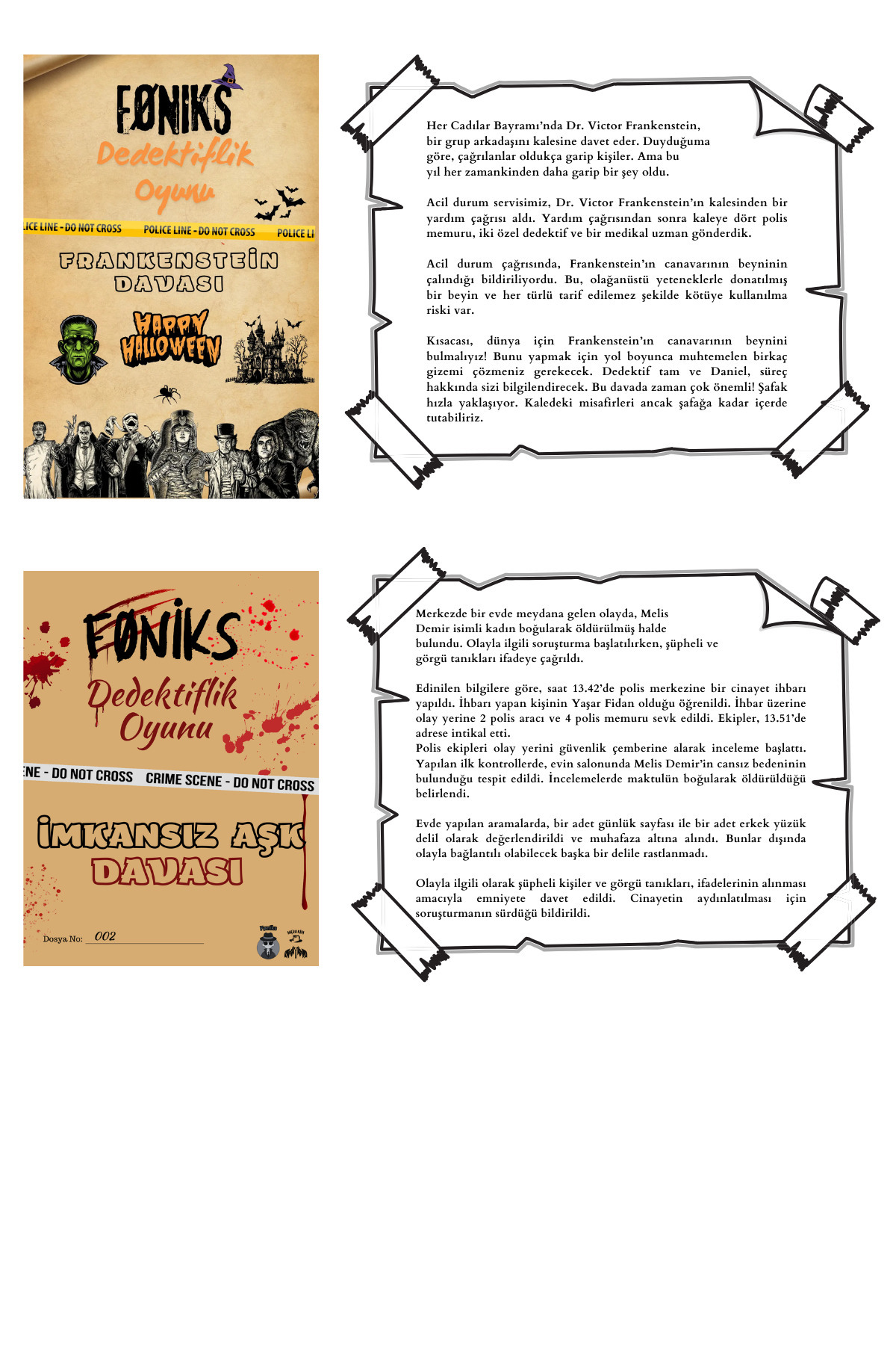 Suçlu Kim Dedektiflik Suç Çözümleme-zeka Ve Dikkat Geliştirici-dedektif Oyunu-gizem-bulmaca-kutu Oyunları-suç fotoğrafı 7 (önizleme)