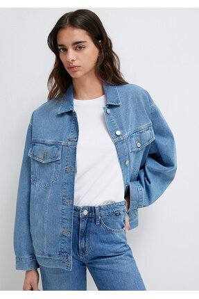 Mavi Luna 90lar Indigo Mavisi Jean Ceket 1110177-90545