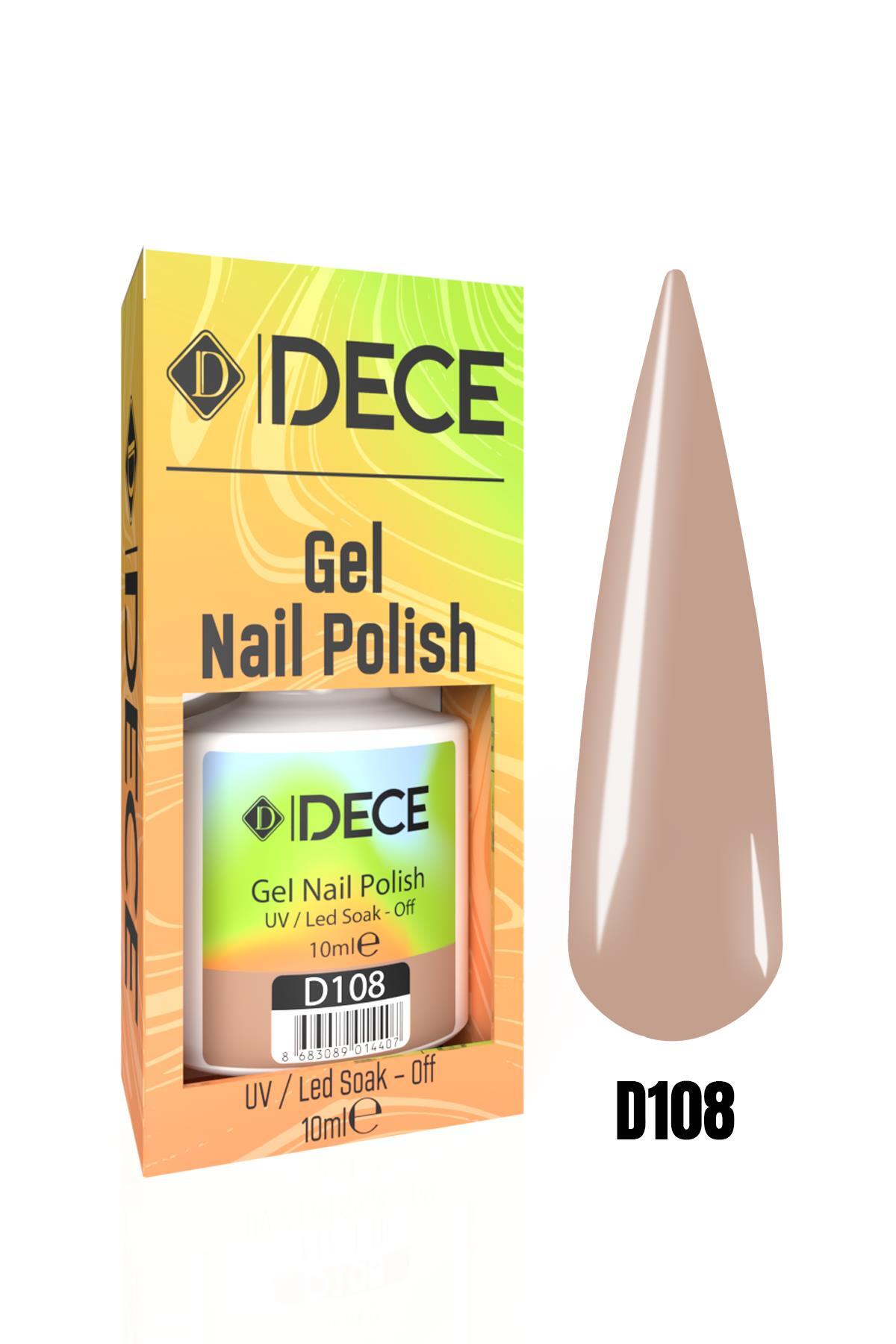Kalıcı Oje Uv Led D108 (NUDE SERİSİ) 10ml — صورتی 8683089014038801 — تصویر 2 از 2