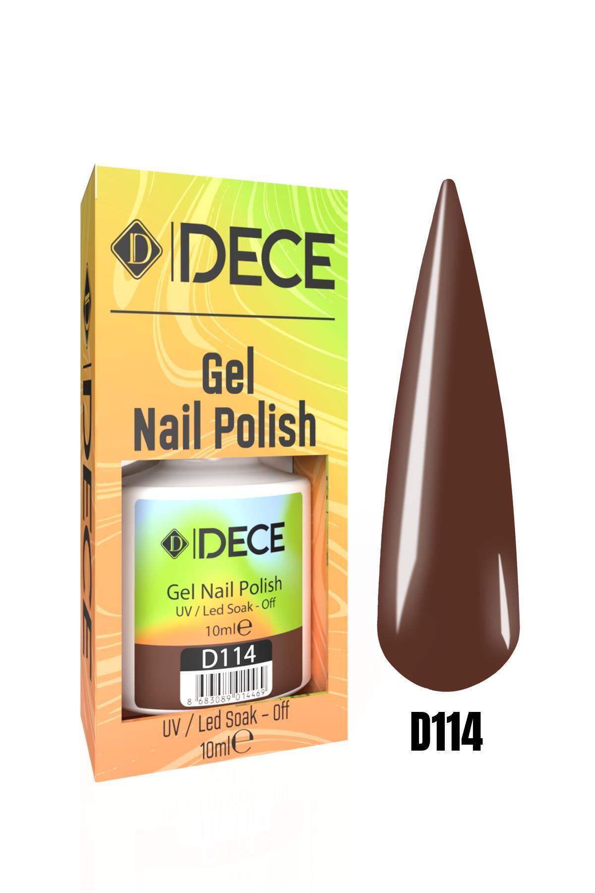 Kalıcı Oje UV LED D114 (KAHVERENGİ SERİSİ) 10ml — بژ 8683089014038801 — تصویر 2 از 2