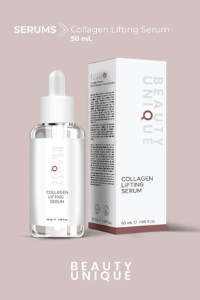 BEAUTY UNIQUE Ekstra Sıkılaştırıcı Kolajen Serum – Youthful Firmness (Collage...