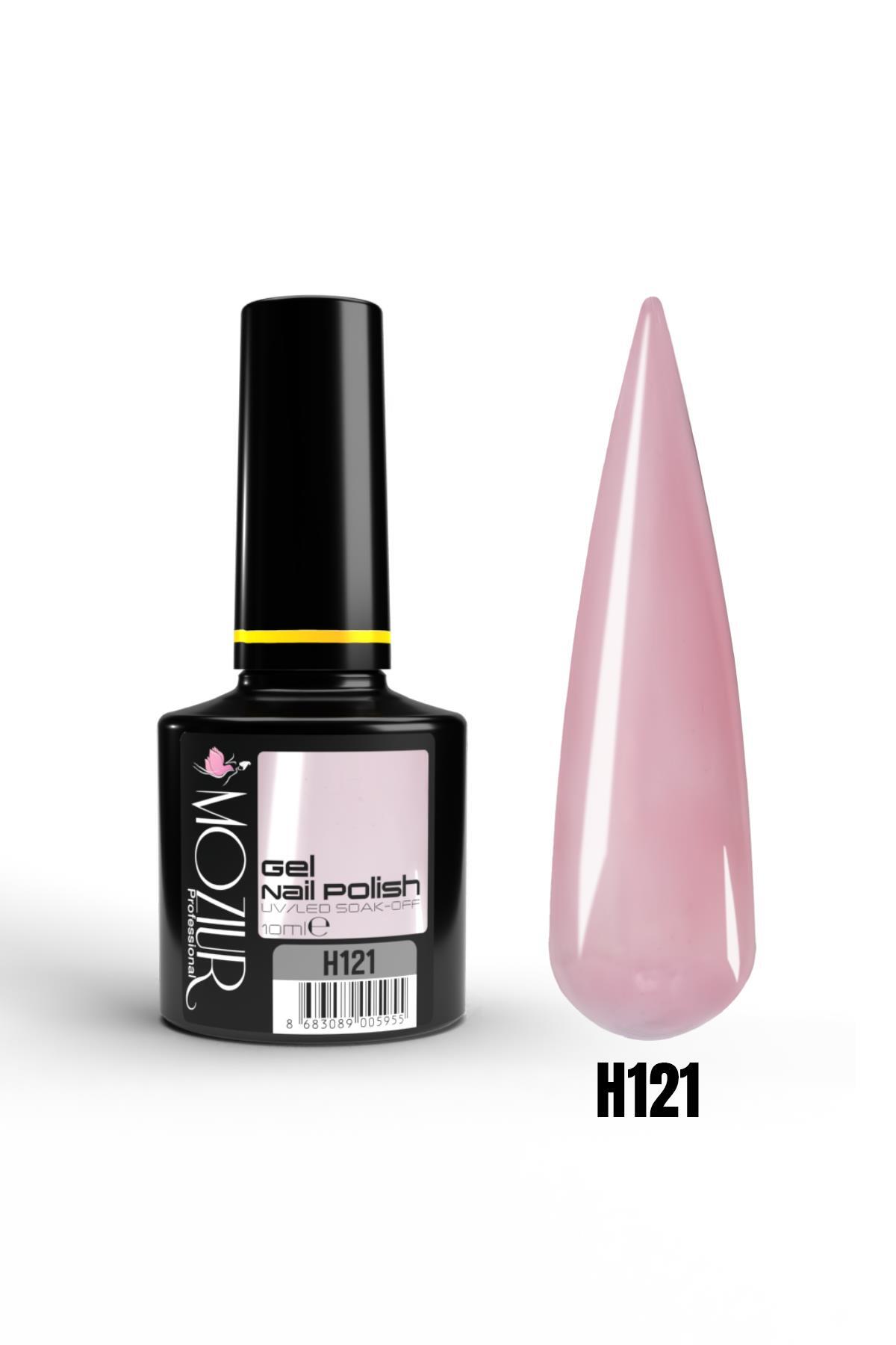 Kalıcı Oje Uv Led H121 (ŞEFFAF RENK) 10ml — رنگارنگ 8683089004750 — تصویر 3 از 5