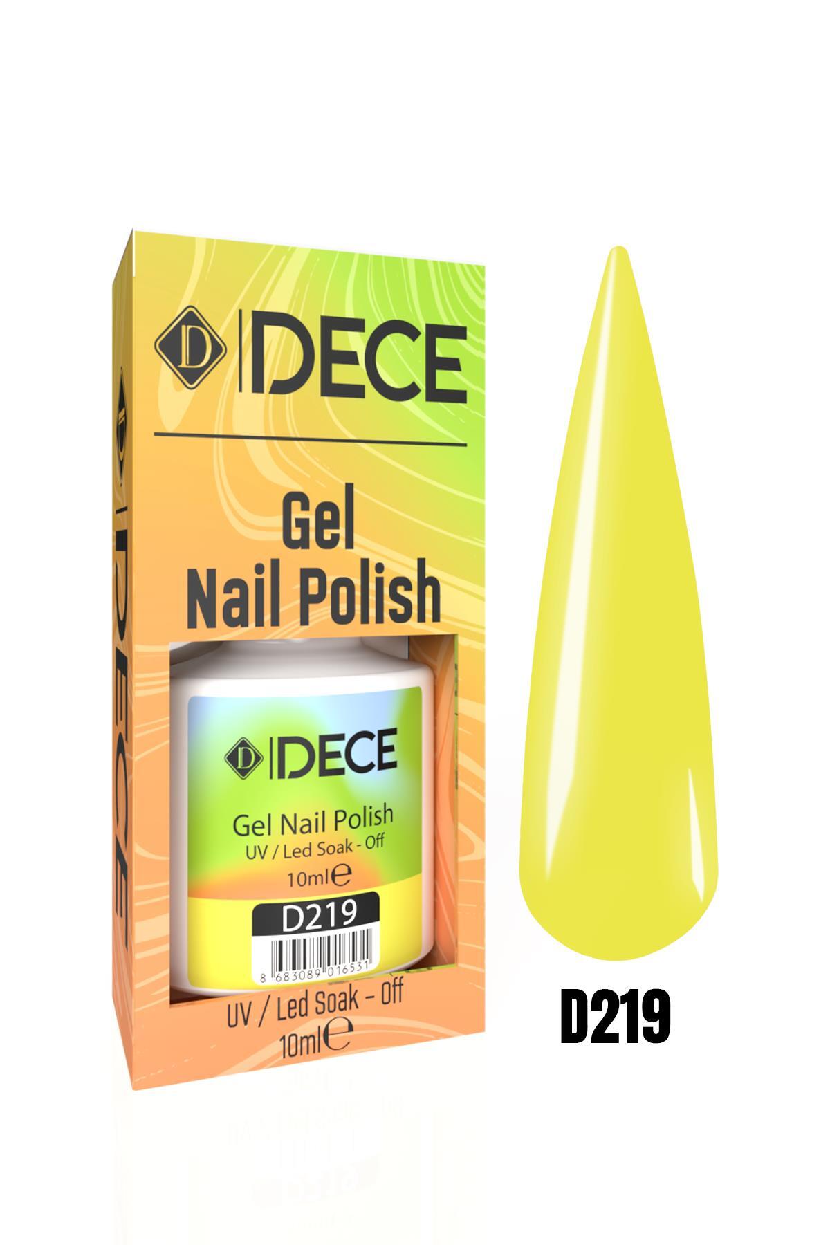 Kalıcı Oje Uv Led D219 (NEON -SARI SERİSİ) 10ml — زرد 868308901603603 — تصویر 2 از 2