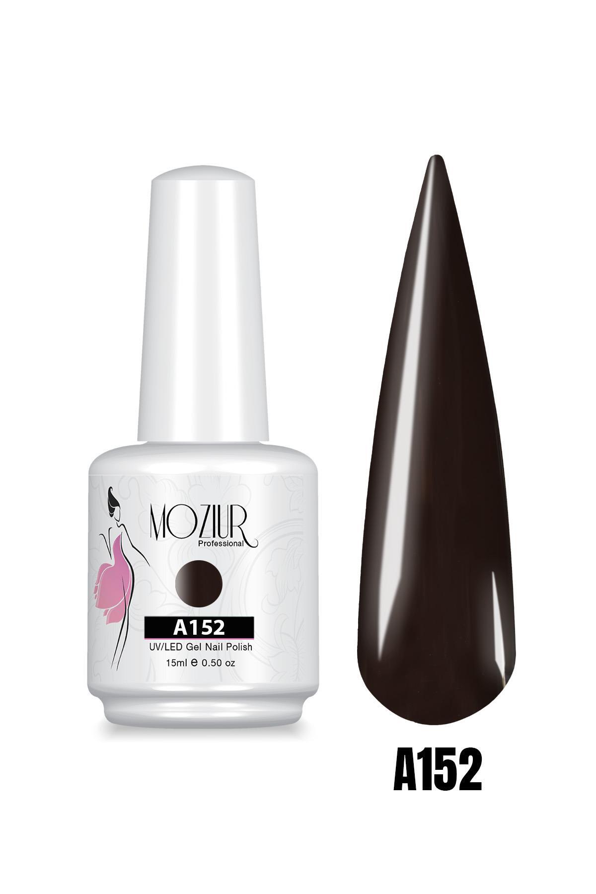 MOZIUR UV Led Kalıcı Oje 15ml KAHVE Serisi — قهوه‌ای 8683089007409