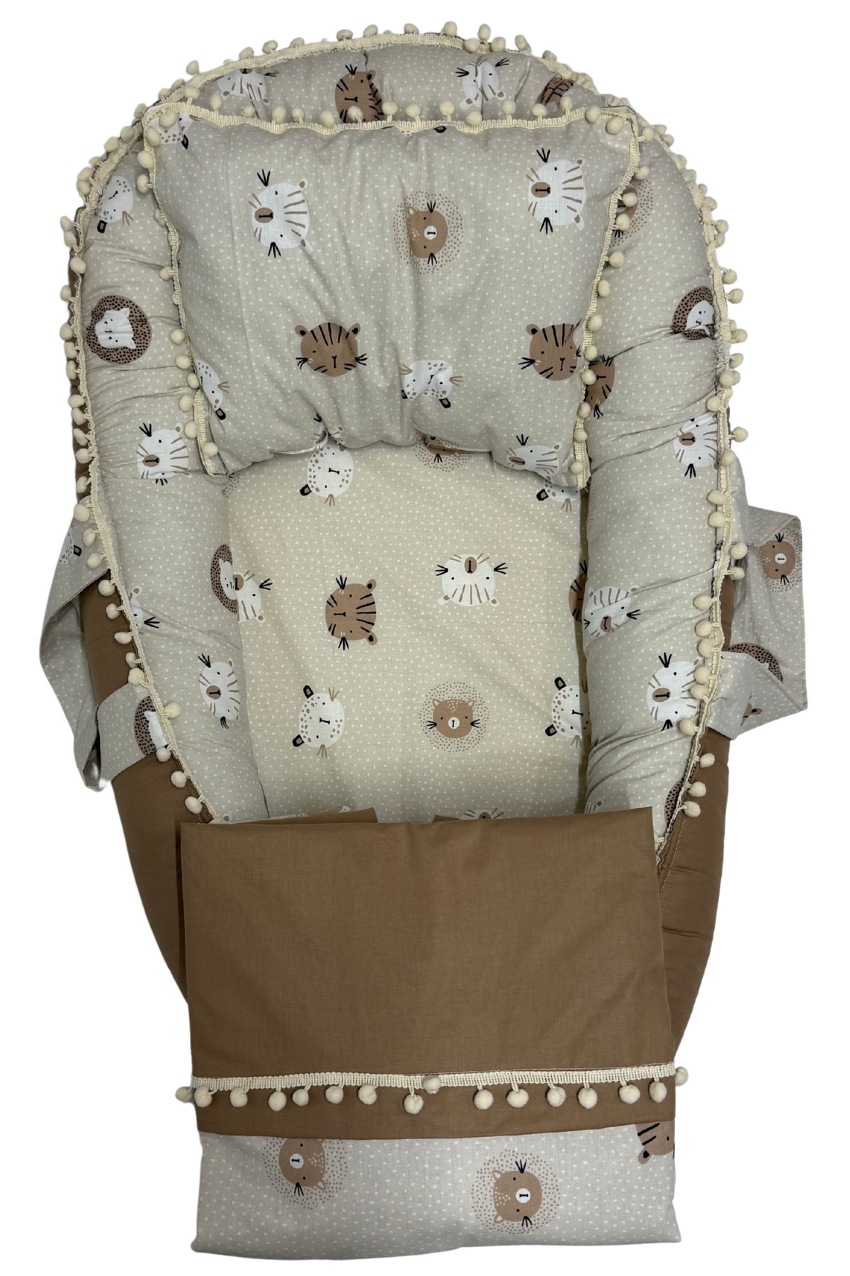 Happy Baby Dikiş Atölyesi 10’lu Babynest Puset Örtüsü Alt Açma Emzirme Yastığı Emzirme Önlüğü Ana Kucağı Anne Yanı fotoğrafı 5 (önizleme)