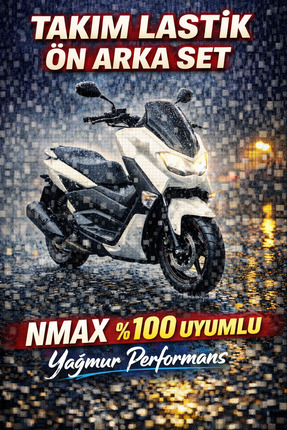 Michelin Yamaha Nmax 125-155 City 2 110/70-13 130/70-13 Takım Lastik 2025 Üre...