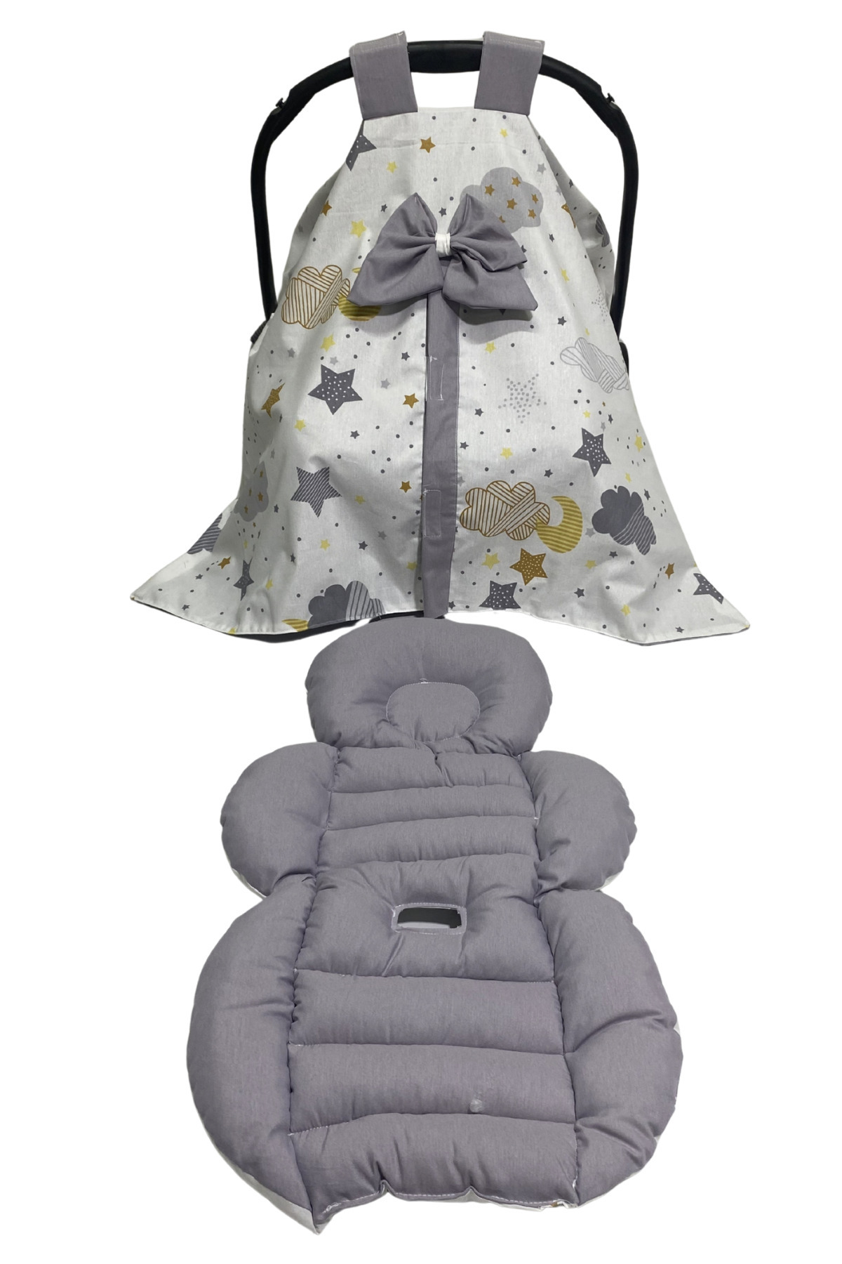 Happy Baby Dikiş Atölyesi 13’lü Babynest Puset Örtüsü Alt Açma Emzirme Yastığı Ana Kucağı Bebek Arabası Minderi Anne Yanı fotoğrafı 6 (önizleme)