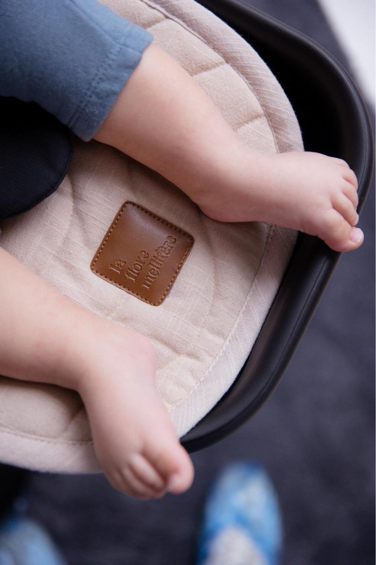 La Flore Mellifere Ultra Hafif, Evrensel Uyumlulukta Bebek Arabası Minderi – OEKO-TEX® Sertifikalı Elyaf Dolgulu fotoğrafı 6 (önizleme)