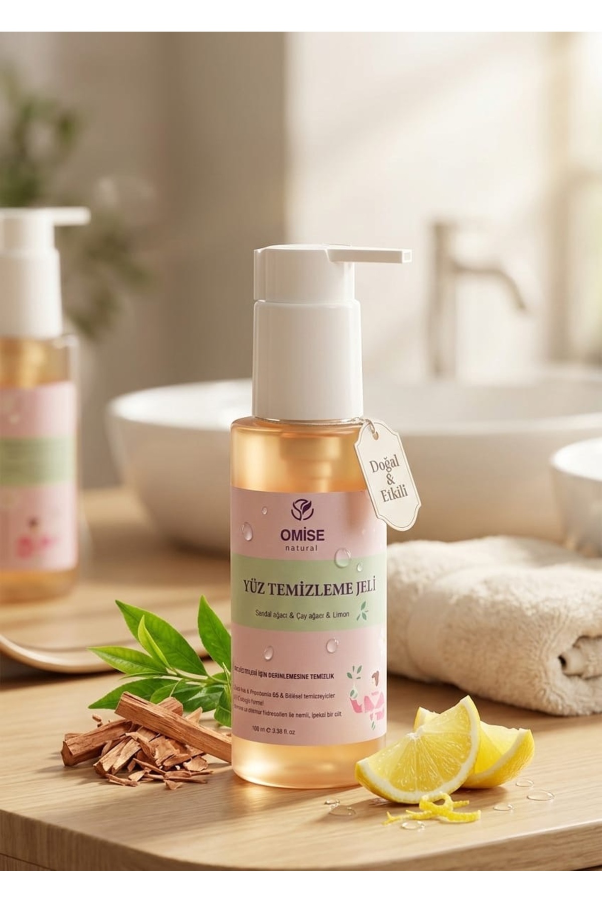 Yüz Temizleme Jeli 100 ml | Derinlemesine temizlik | Niacinamide & Salisilik asit & Çay ağacı özü — 0011 — تصویر 3 از 3