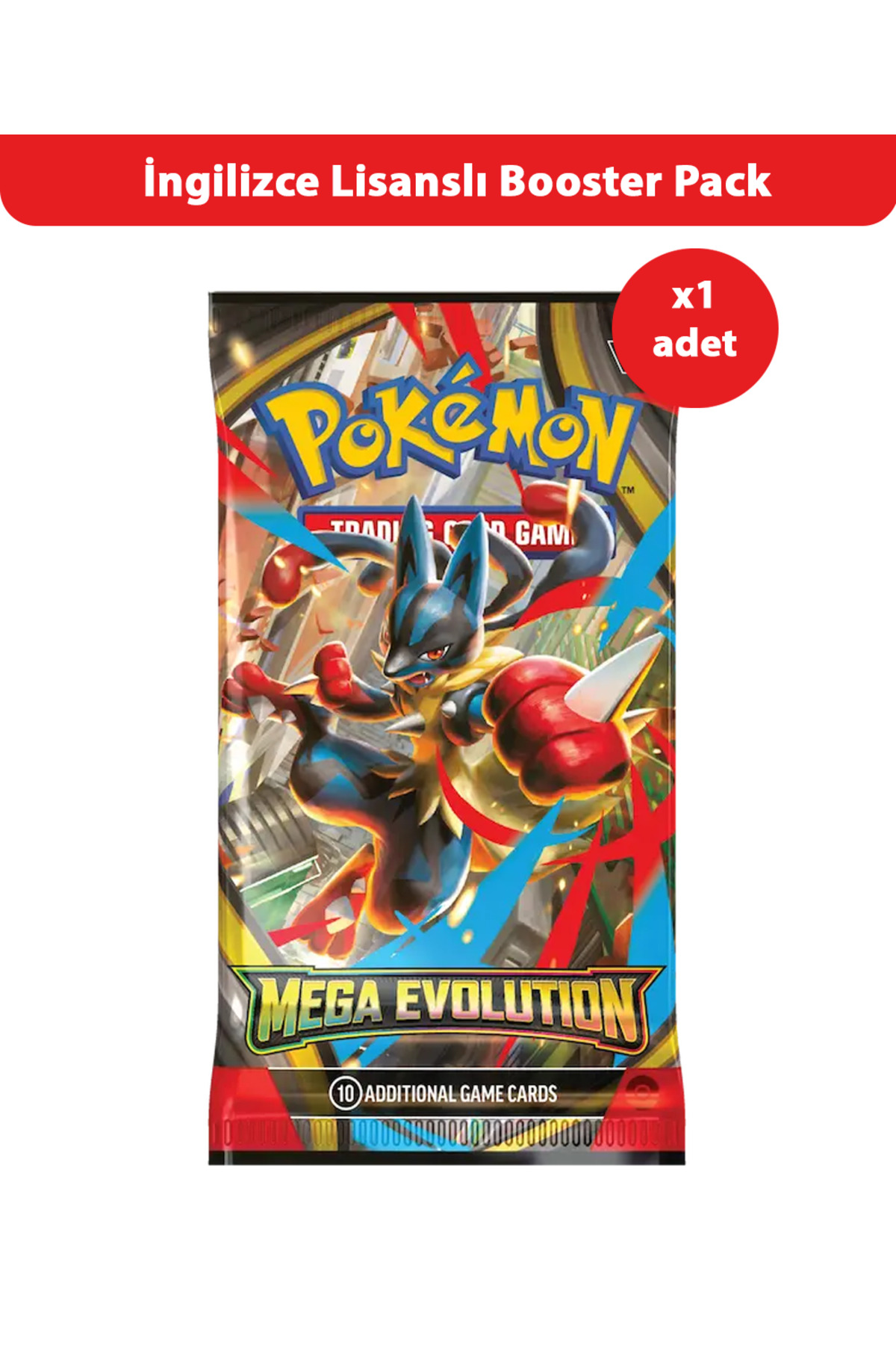 Pokemon TCG Mega Evolution Lisanlı Boosterpack x1 adet - Fiyatı