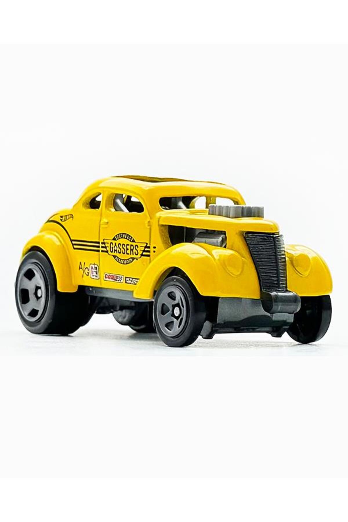 HOT WHEELS Pass’n Gasser 102/250 3/10 Drag Racers 2026 Sarı Gasser Canavarı fotoğrafı 2 (önizleme)