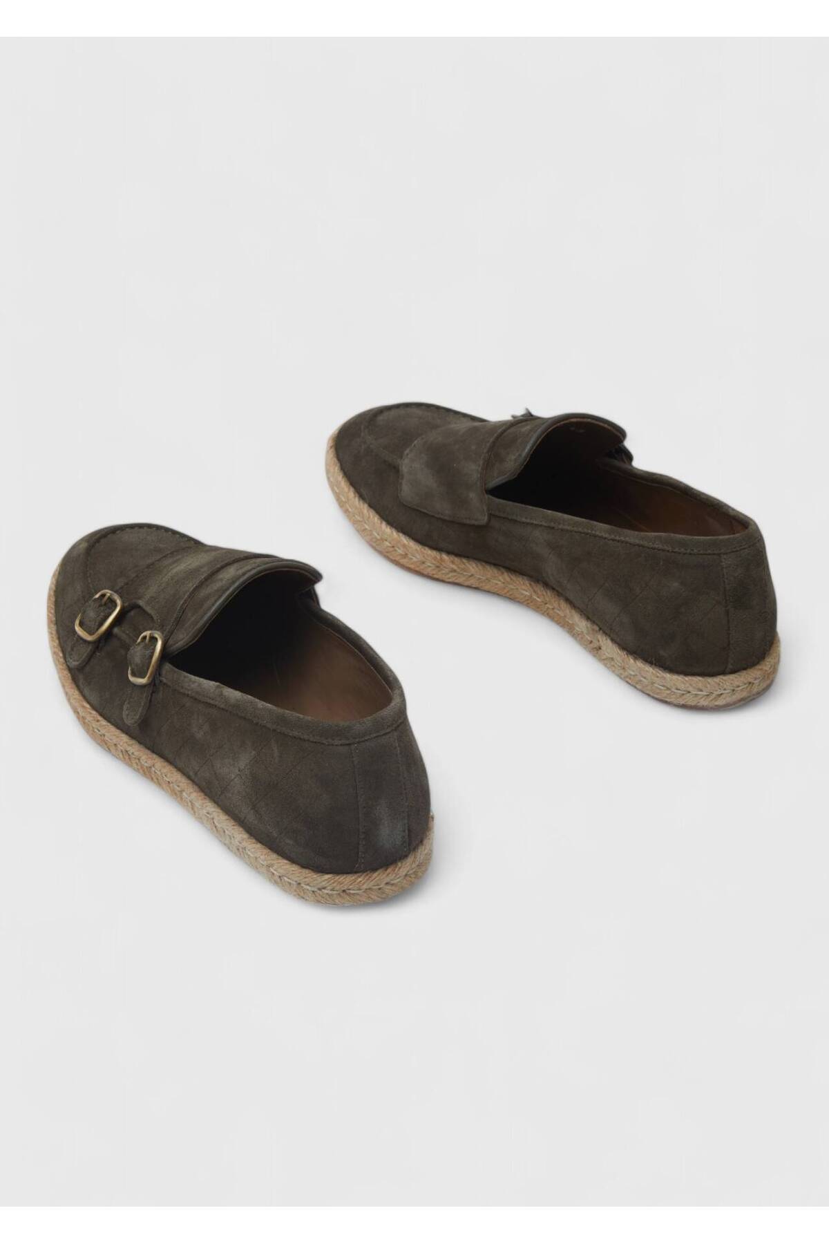 Ramsey Haki Süet Casual Loafer görsel 5