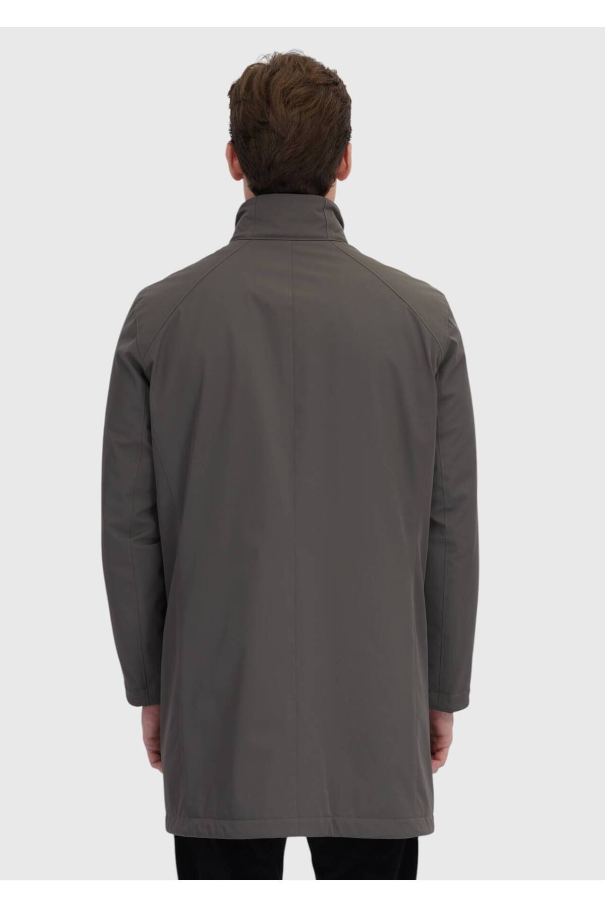 Ramsey  Kahverengi Regular Fit Dik Yaka Casual Dokuma Kaban - Görsel 7