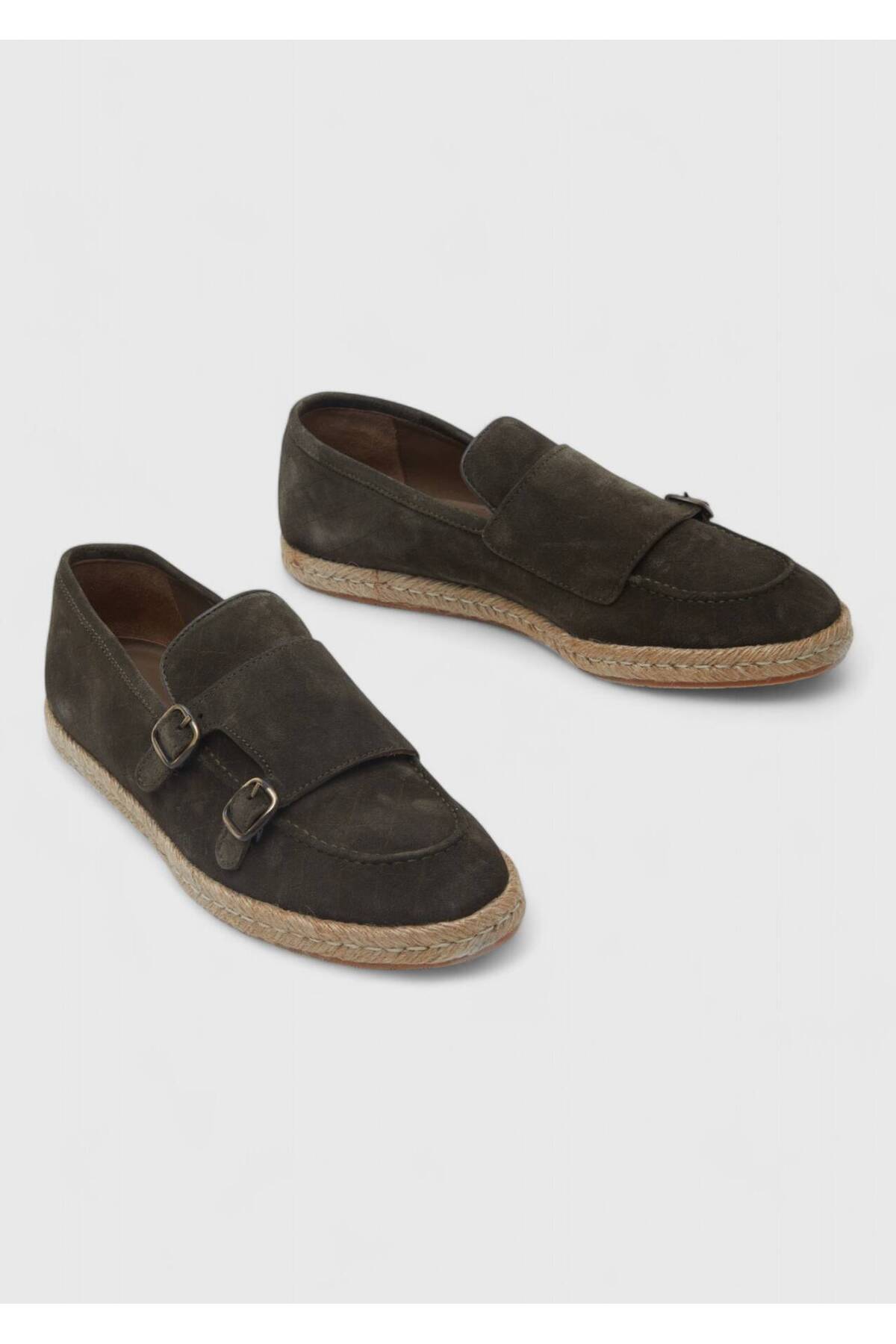 Ramsey Haki Süet Casual Loafer görsel 3