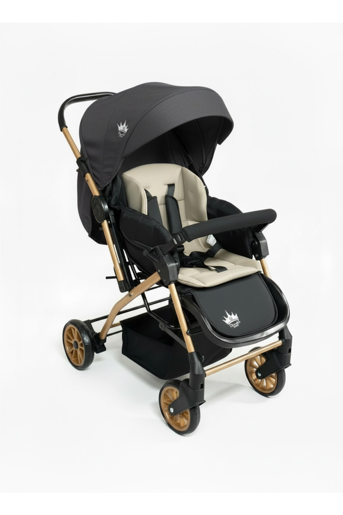 4 Baby Aqua Çift Yönlü Bebek Arabası Puset Çanta Beşik Fırsat Seti Antrasit fotoğrafı 2 (önizleme)