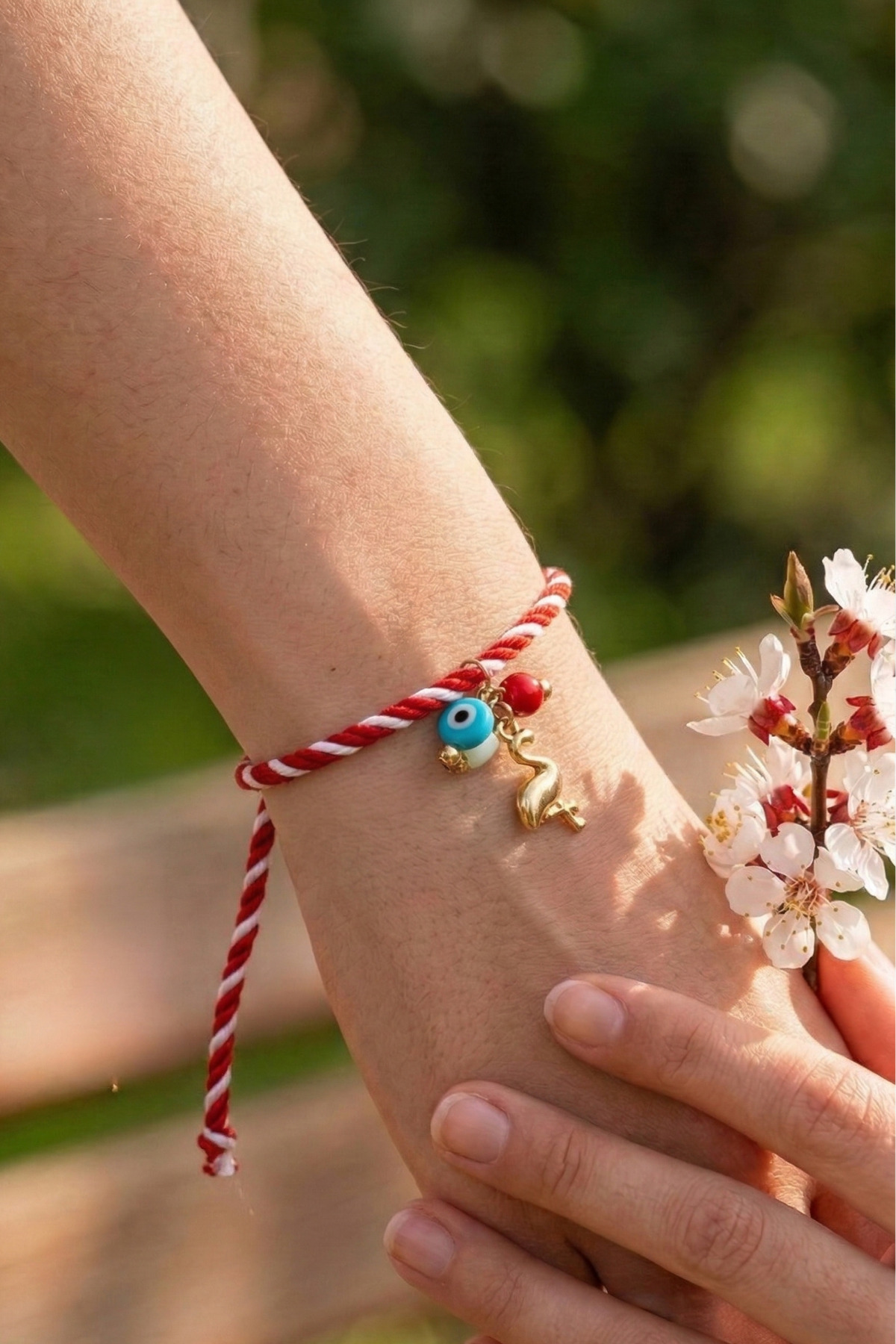 MARTENİÇKA WISHING SWAN BRACELET WITH ELEVATOR