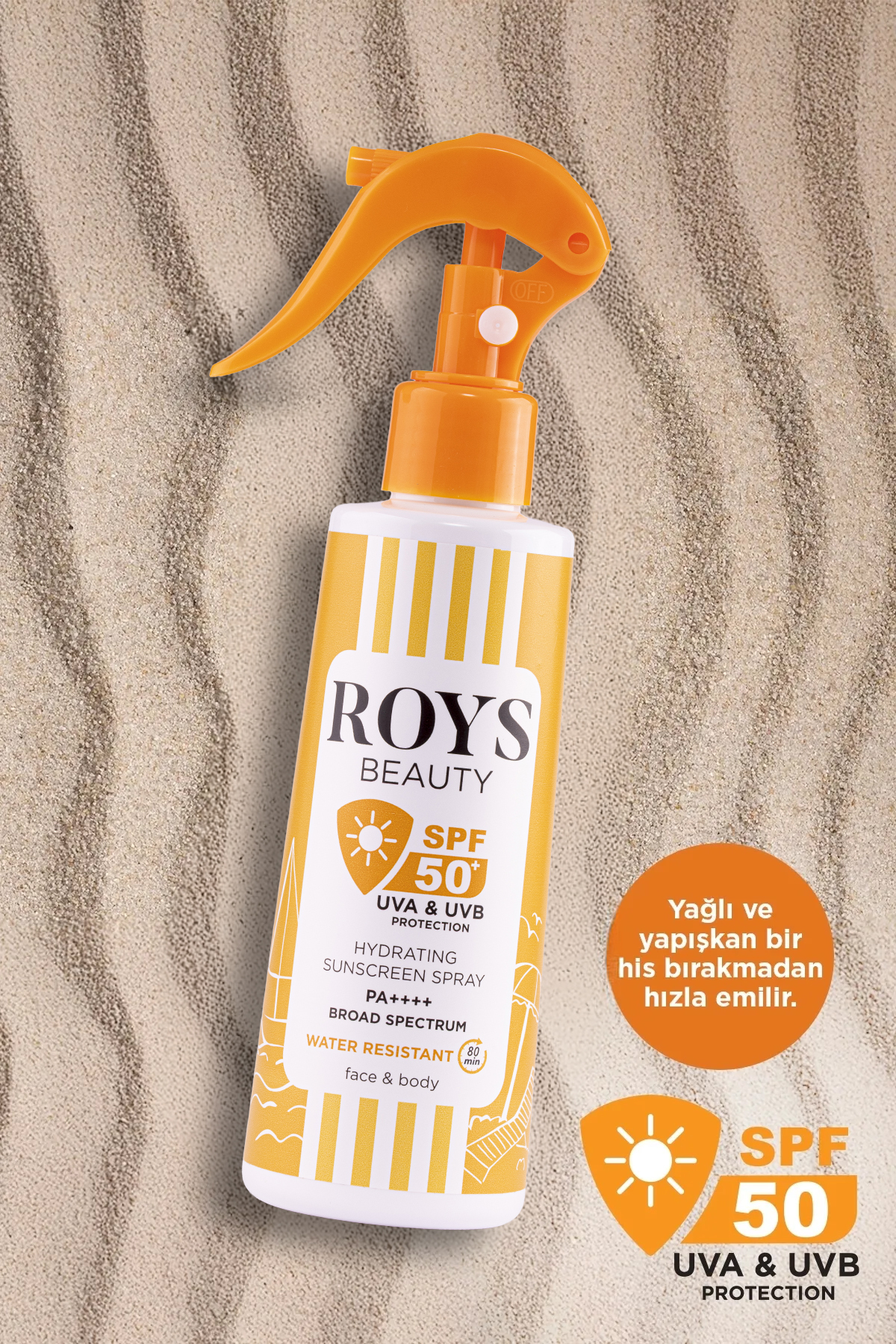 Günlük Güneş Koruyucu Sprey 50 SPF 200 ml — RYS1024 — تصویر 5 از 6
