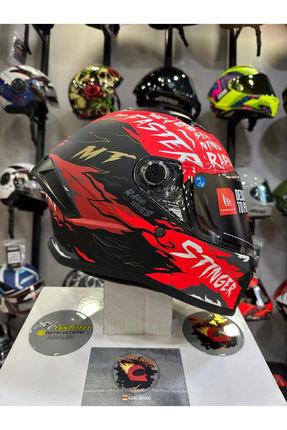 MT Helmets Stinger 2 Ardent B5 Mat Kapalı Motosiklet Kaskı