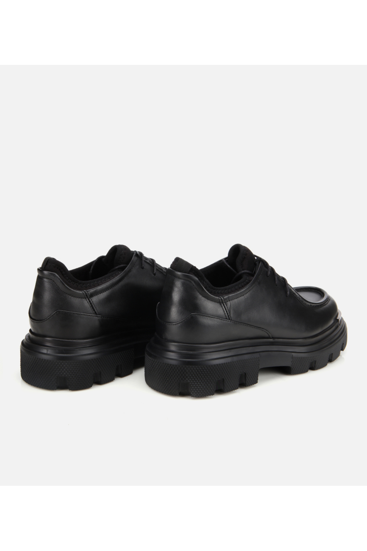 Hotiç  Erkek Deri Siyah Yüksek Tabanlı Günlük Ayakkabı - Görsel 4