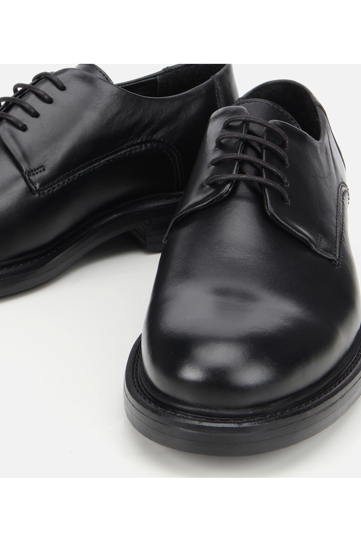 Hotiç  Erkek Deri Siyah Rahat Tabanlı Klasik Ayakkabı - Görsel 3