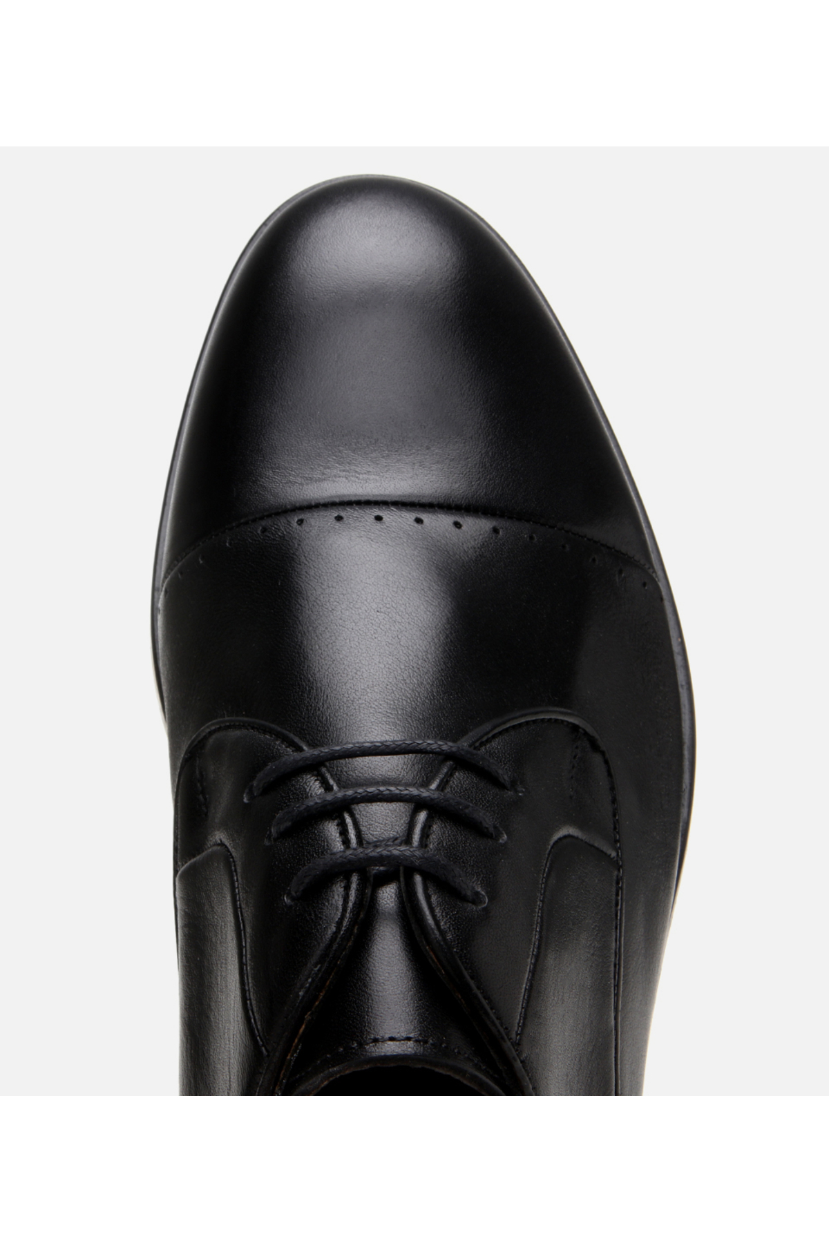 Hotiç  Erkek Deri Siyah Klasik Ayakkabı - Görsel 4