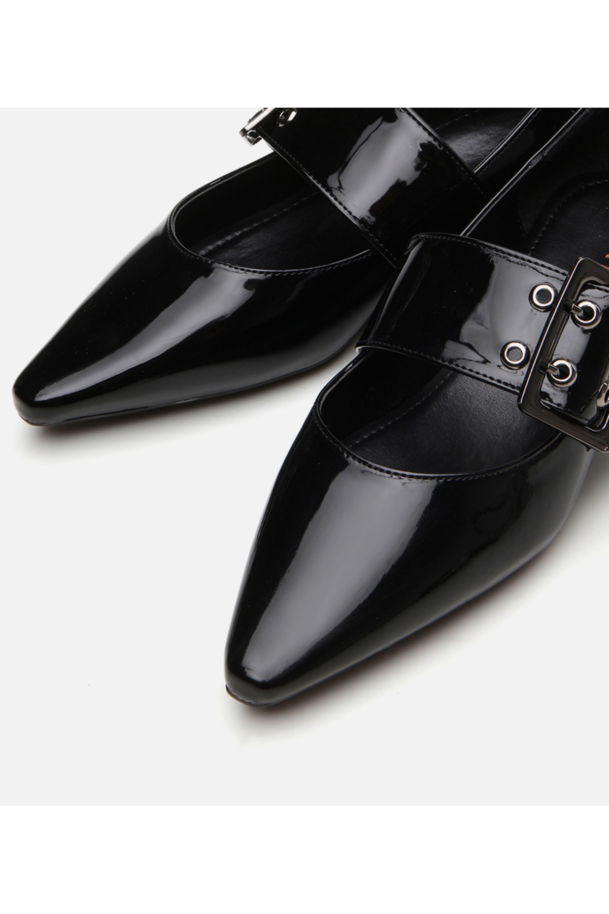 Yaya by Hotiç  Kadın Mary Jane Siyah Kadın Babet - Görsel 4