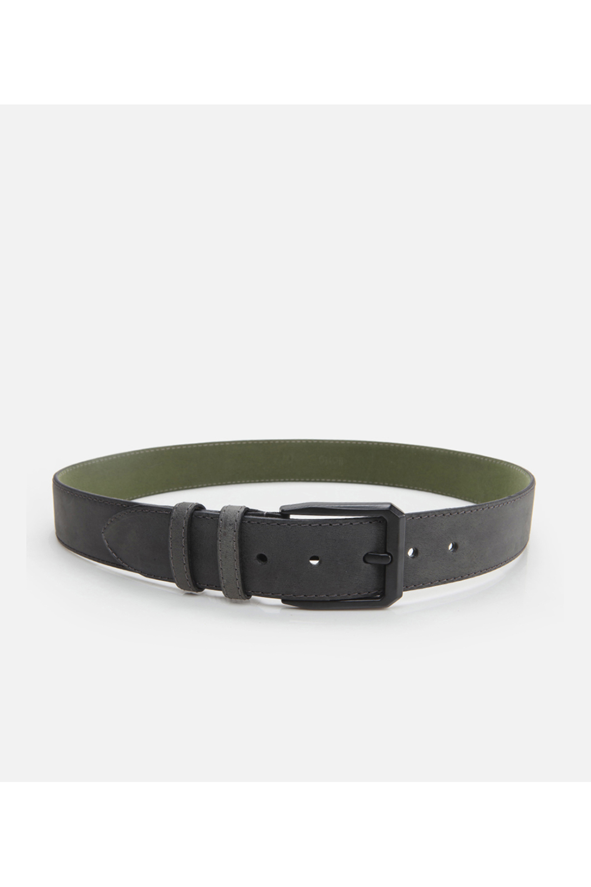 Hotiç  Erkek Deri Siyah Kemer - Görsel 2
