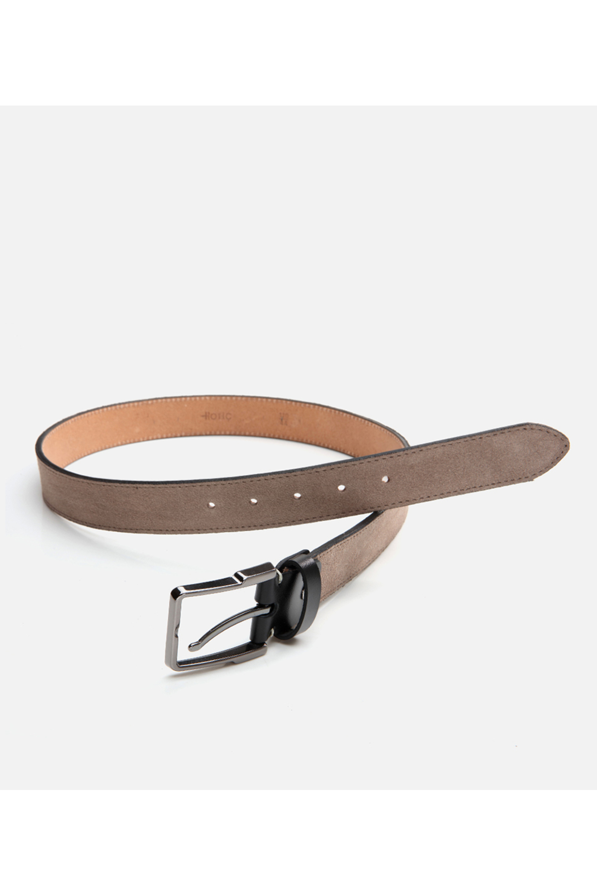Hotiç  Erkek Deri Bej Kemer - Görsel 3