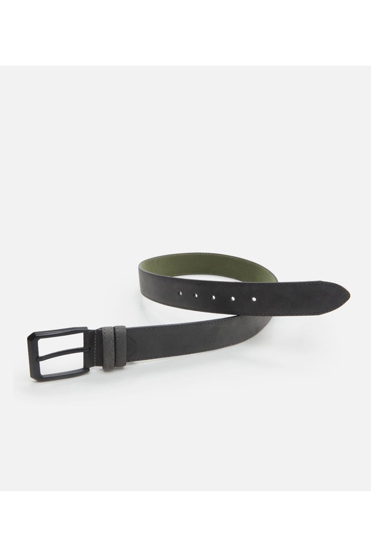 Hotiç  Erkek Deri Siyah Kemer - Görsel 4