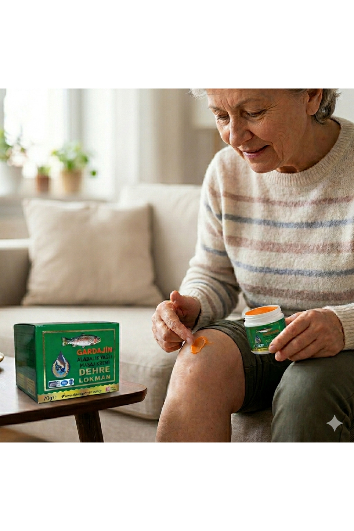 Gardajin New Lüx Alabalık Yağlı Masaj Krem 70 gr.Diz,Bel,Boyun ve Eklemler İçin — GARDAJİNNEWLÜX01 — تصویر 5 از 6