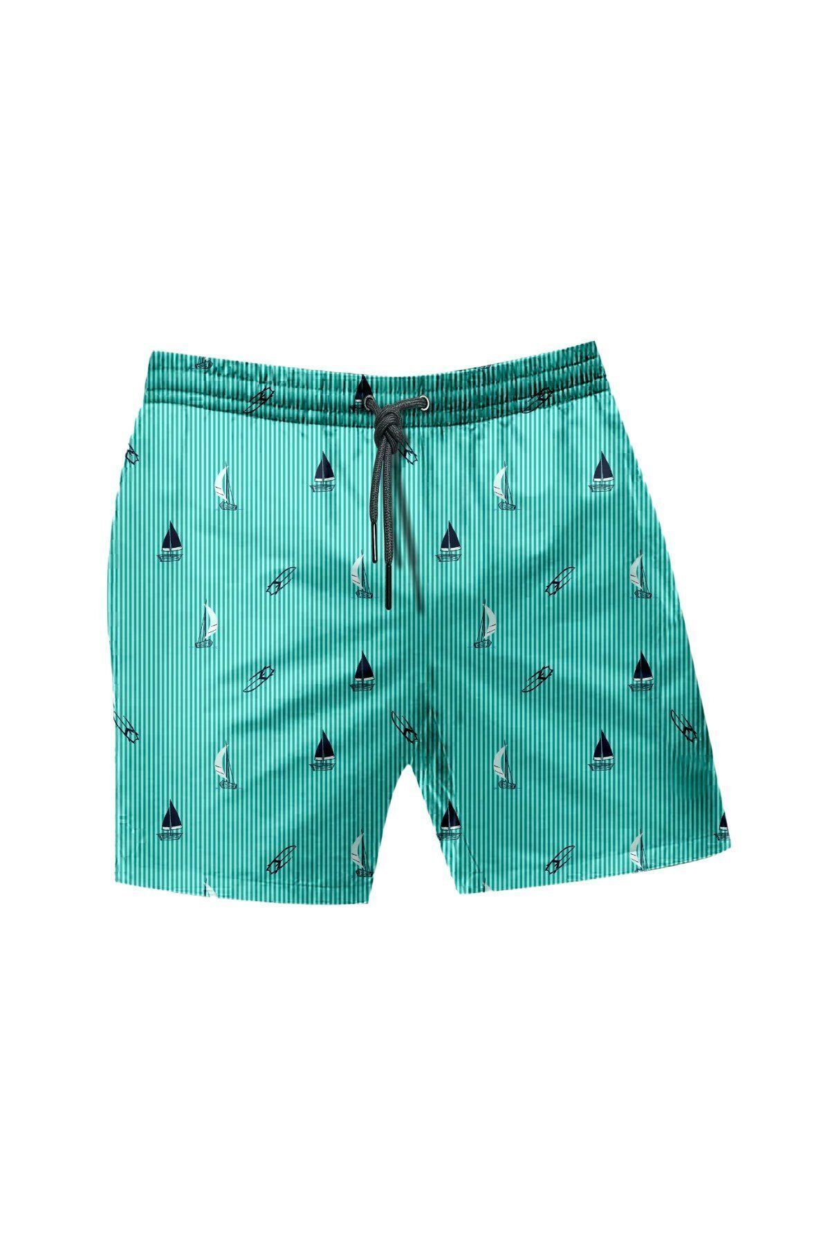C&CITY Father Son Swim Shorts B1550/o1240-12 Multicolor