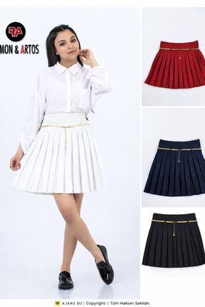 Melodikids KIZ ÇOCUK PİLELİ ETEK