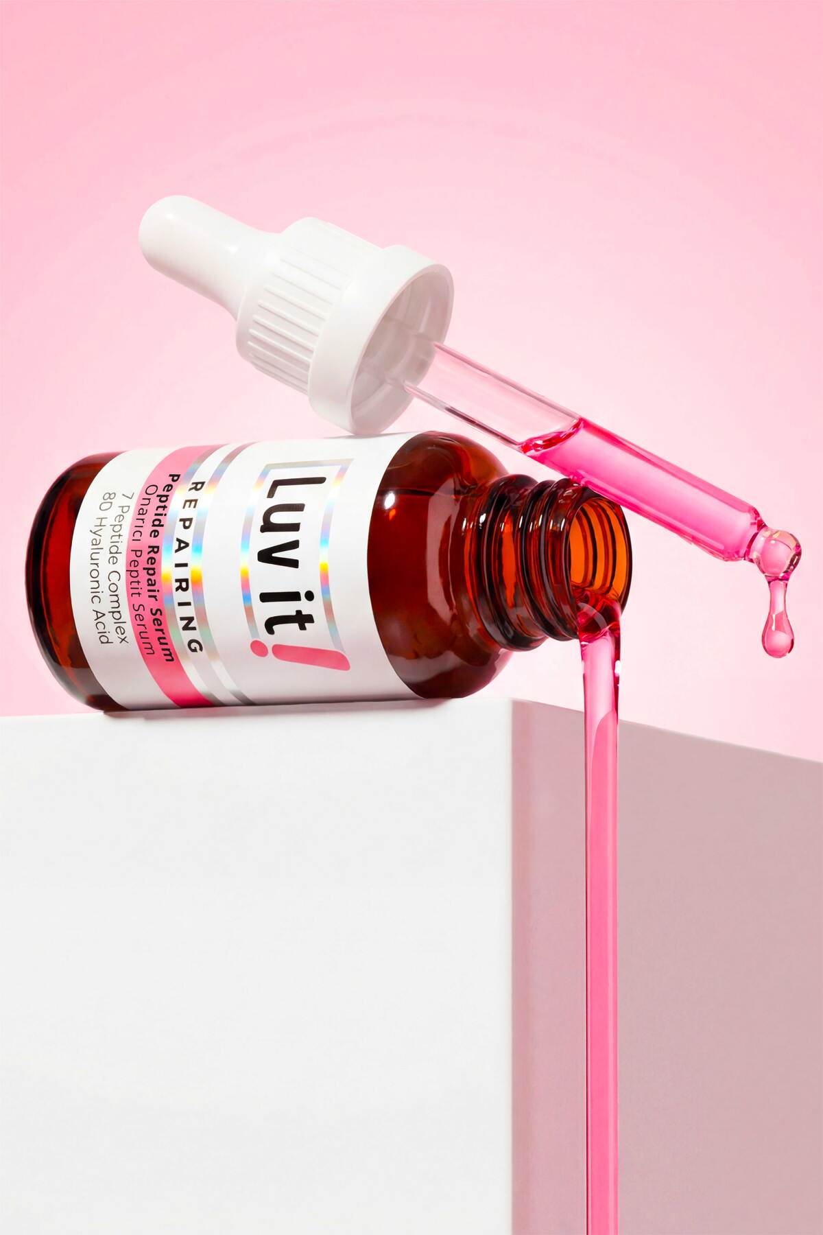 Peptit Serum 30ml - Yaşlanma Ve Kırışıklık Karşıtı - Bariyer Onarıcı - Cilt Yenileyici — L115 — تصویر 3 از 7