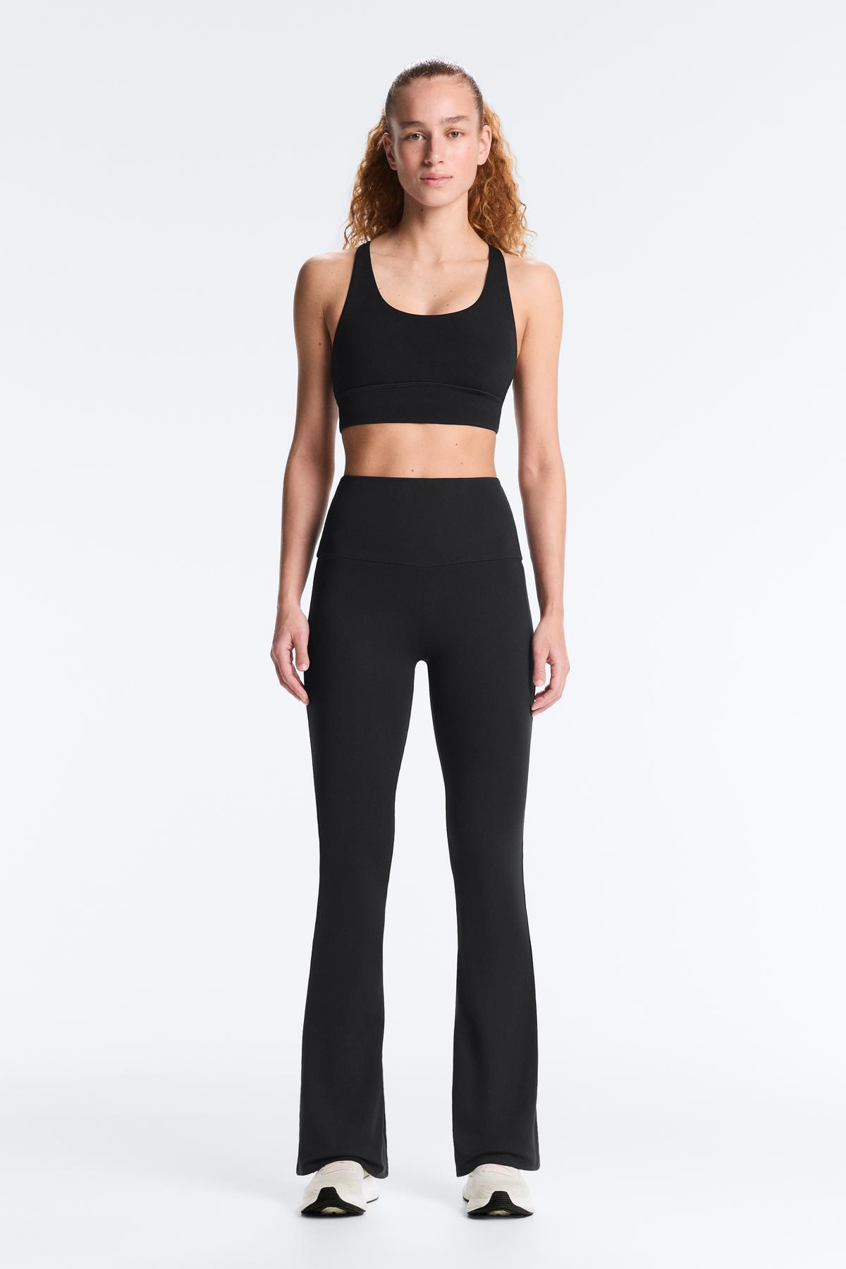 Oysho  Comfortlux 80 cm super high rise flare pantolon - Görsel 3